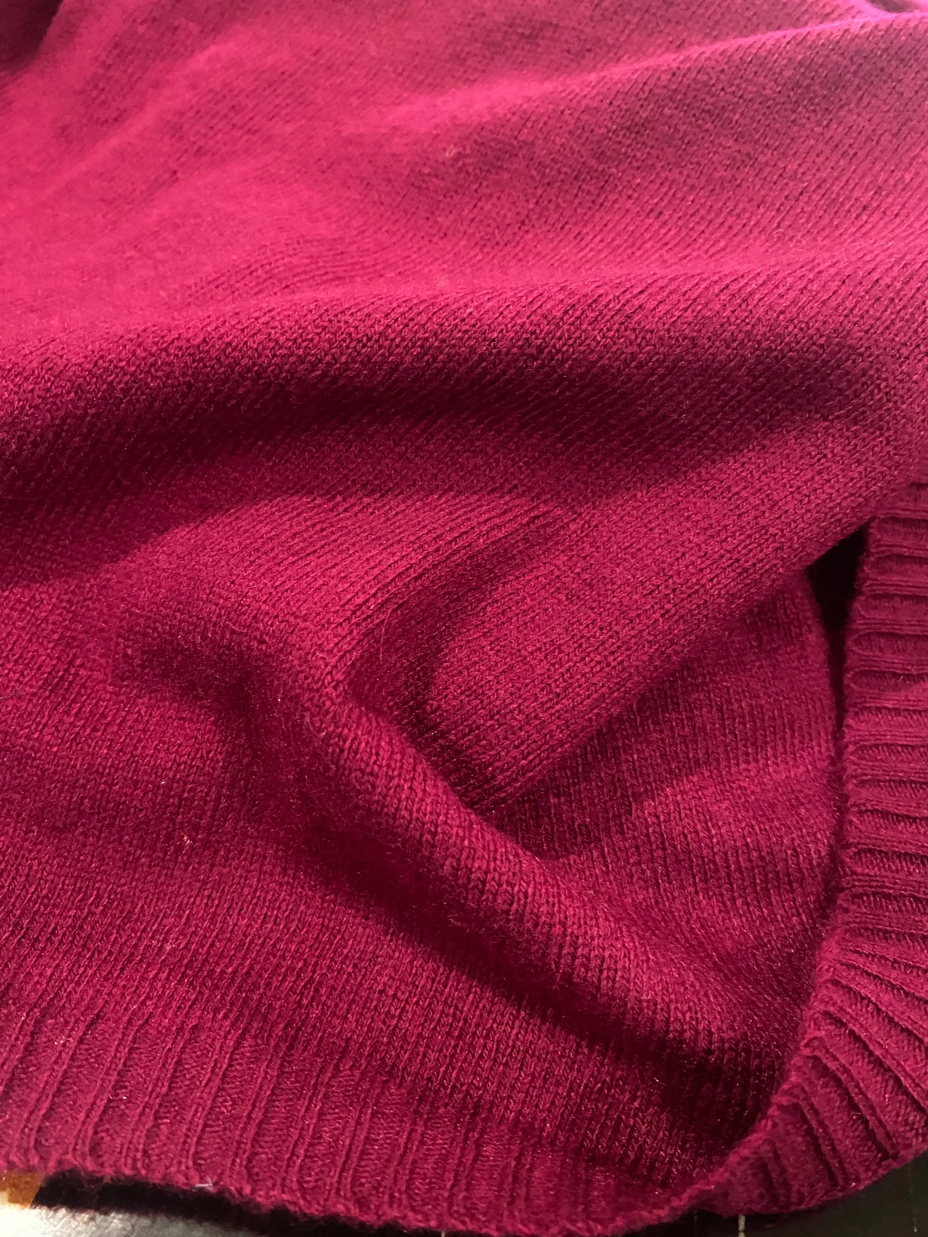 100% Cashmere 2 ply Julian Wrap/ Scarf-Garnet