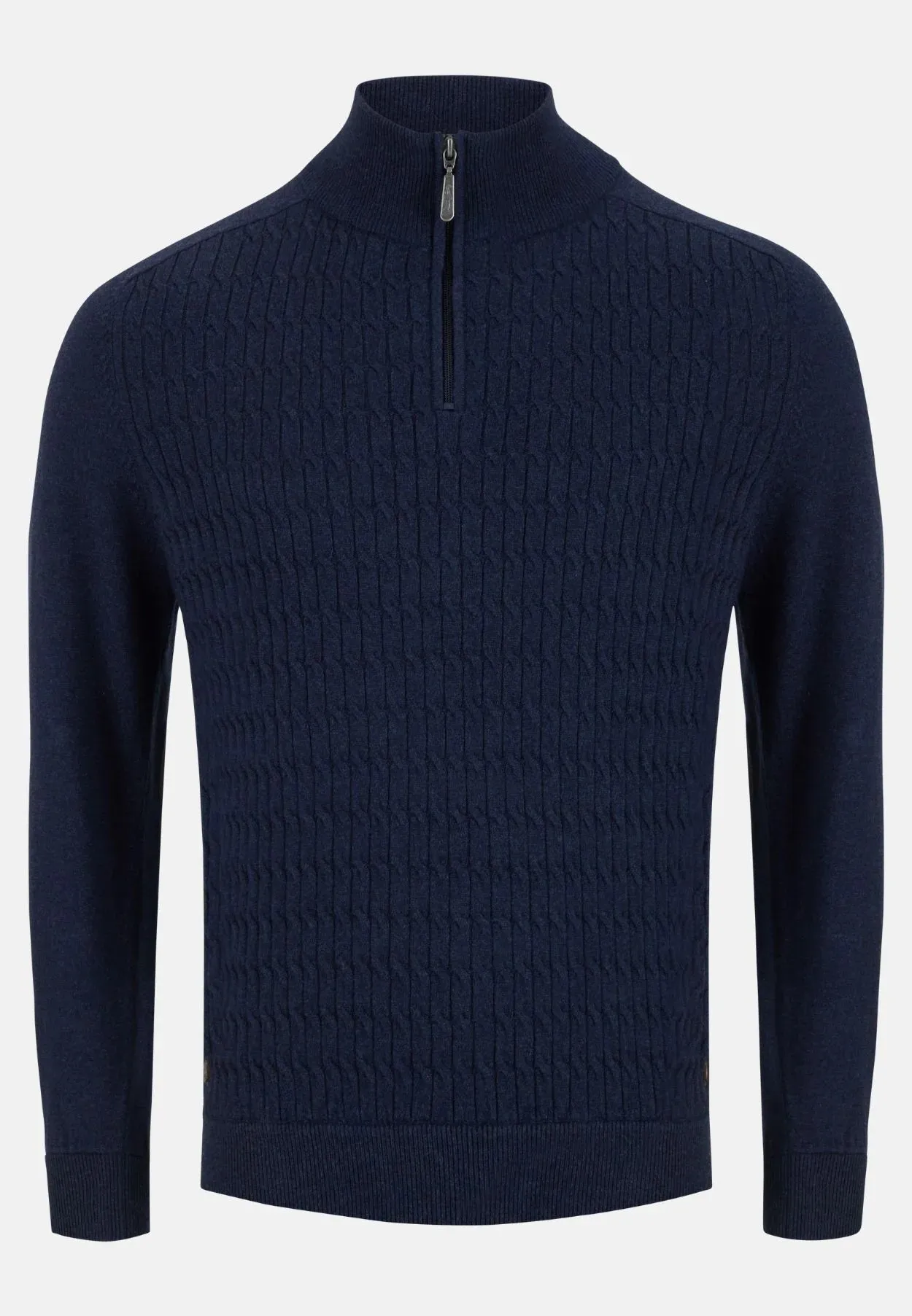 6th Sense Diego Half Zip Sweater - Navy