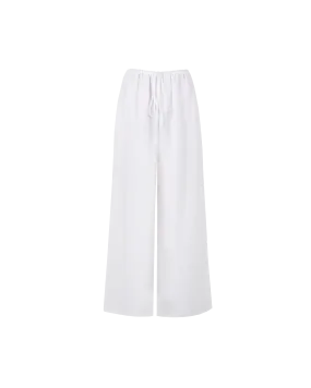 ANDIE LINEN PANT WHITE