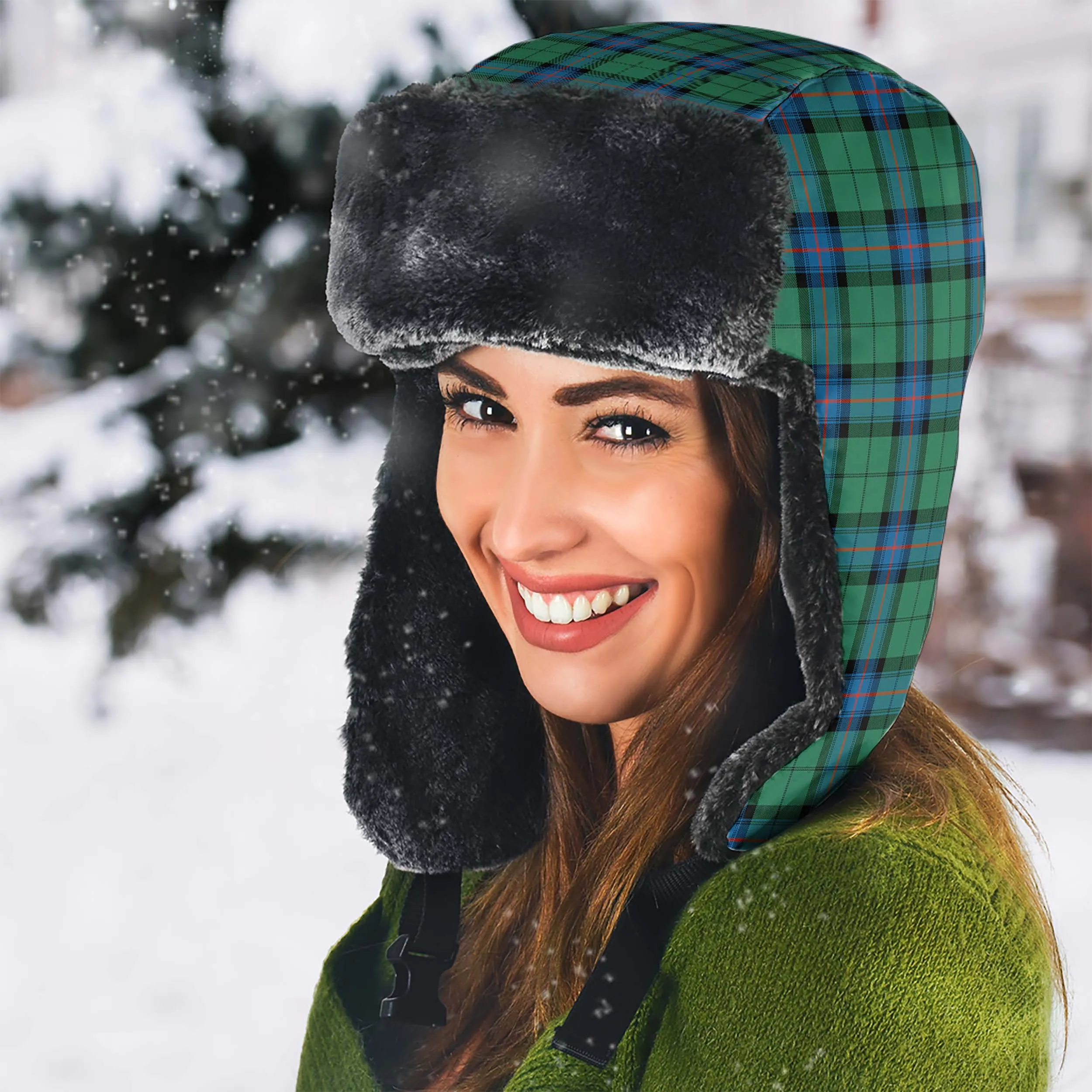 Armstrong Ancient Tartan Winter Trapper Hat