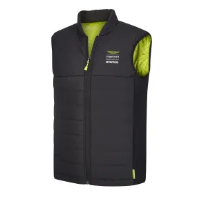 Aston Martin Cognizant F1 Men's Lifestyle Vest- Grey