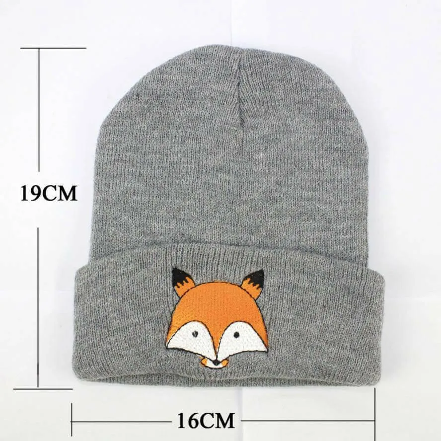 Baby Children Cap Fox Warm Winter Hats