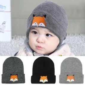 Baby Children Cap Fox Warm Winter Hats