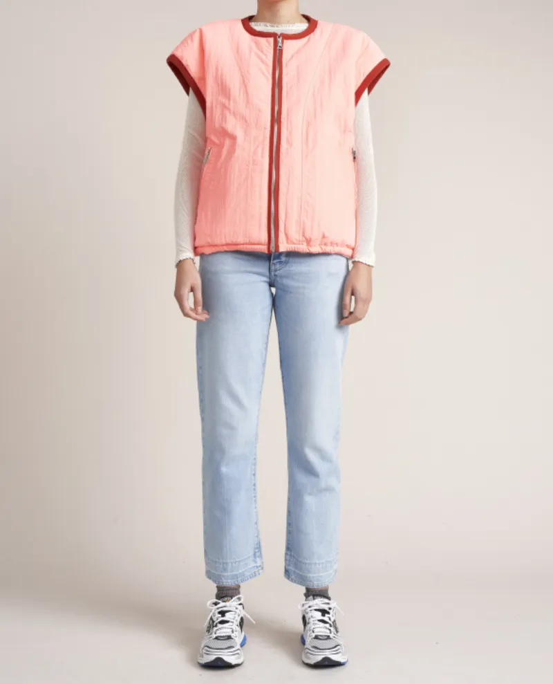 Bellerose Jano Pink Reversible Gilet