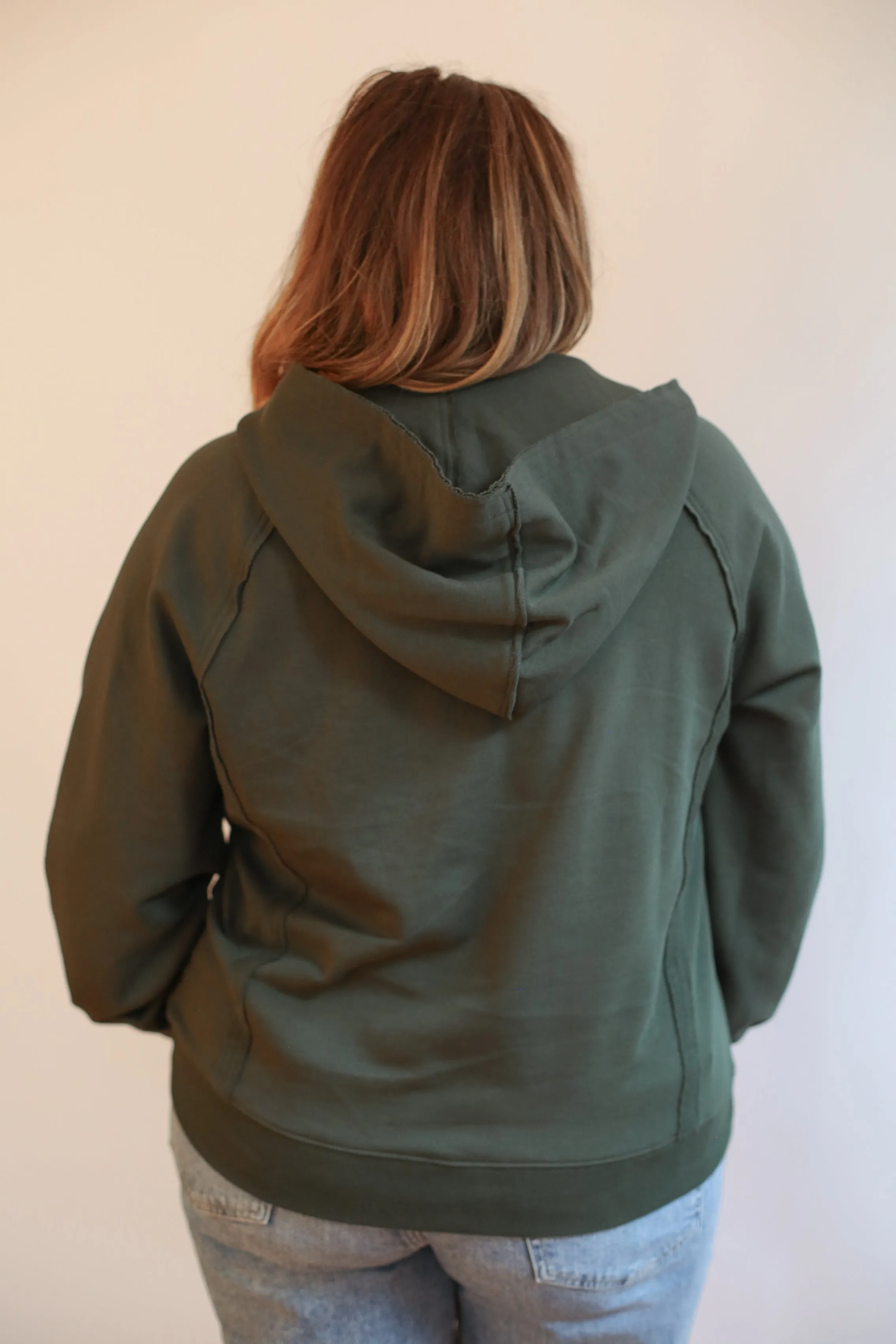 Big Hug Vertical Zip Breastfeeding Hoodie