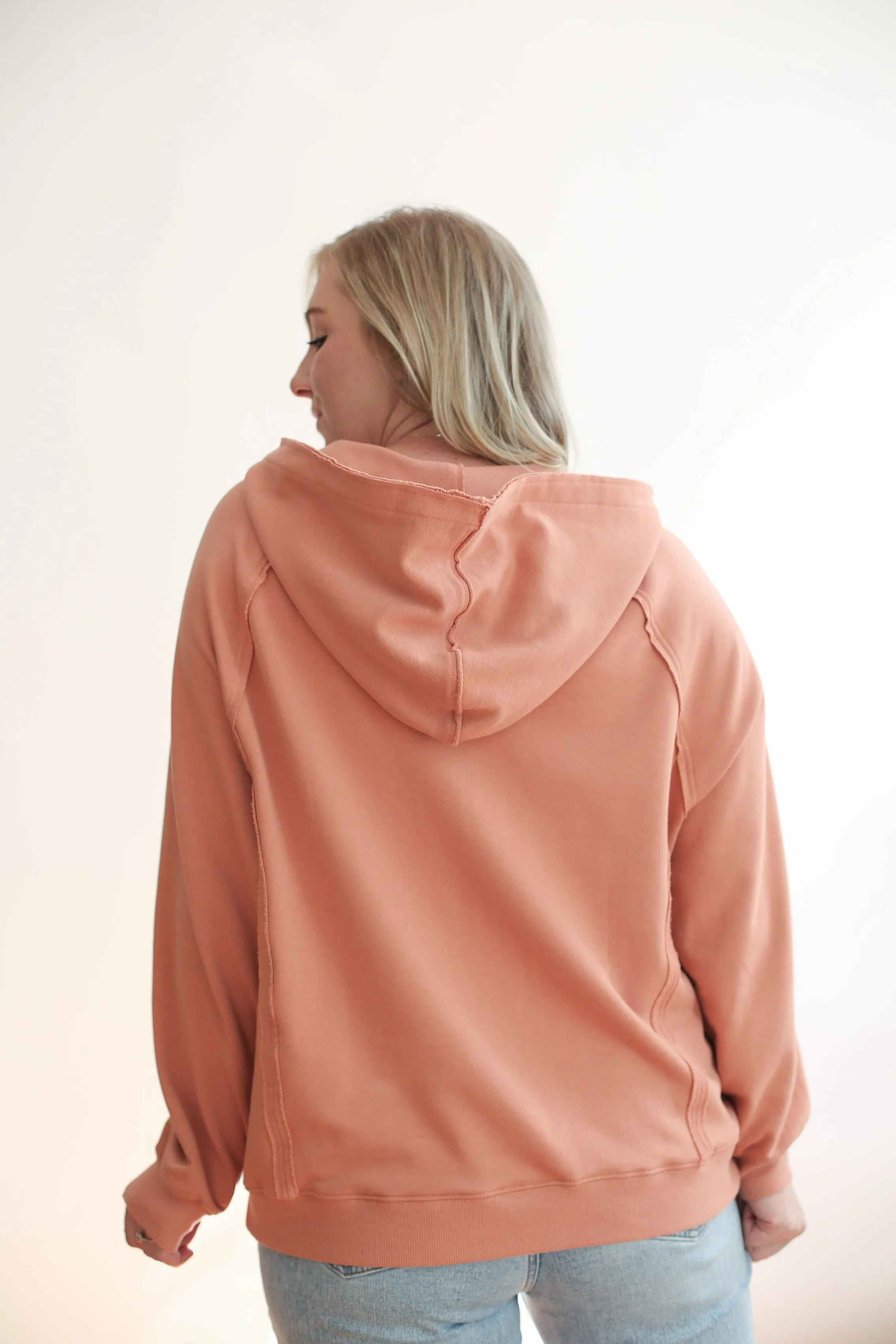 Big Hug Vertical Zip Breastfeeding Hoodie