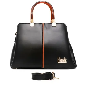 Black Casual Hand Bag P00P01323