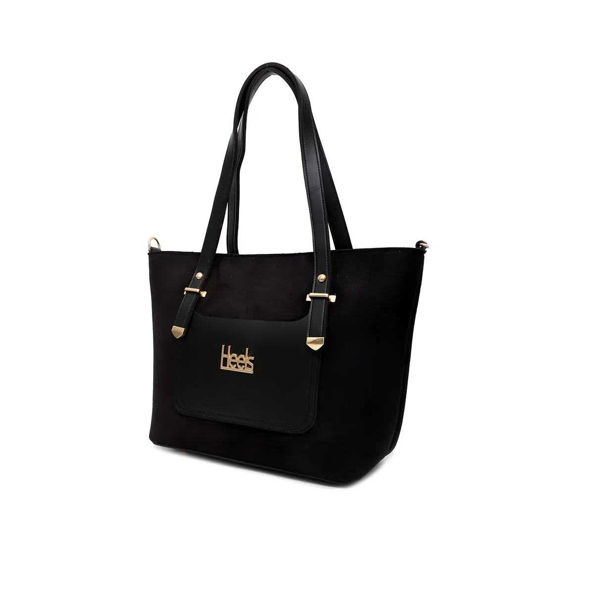 Black Casual Hand Bag P00P01331