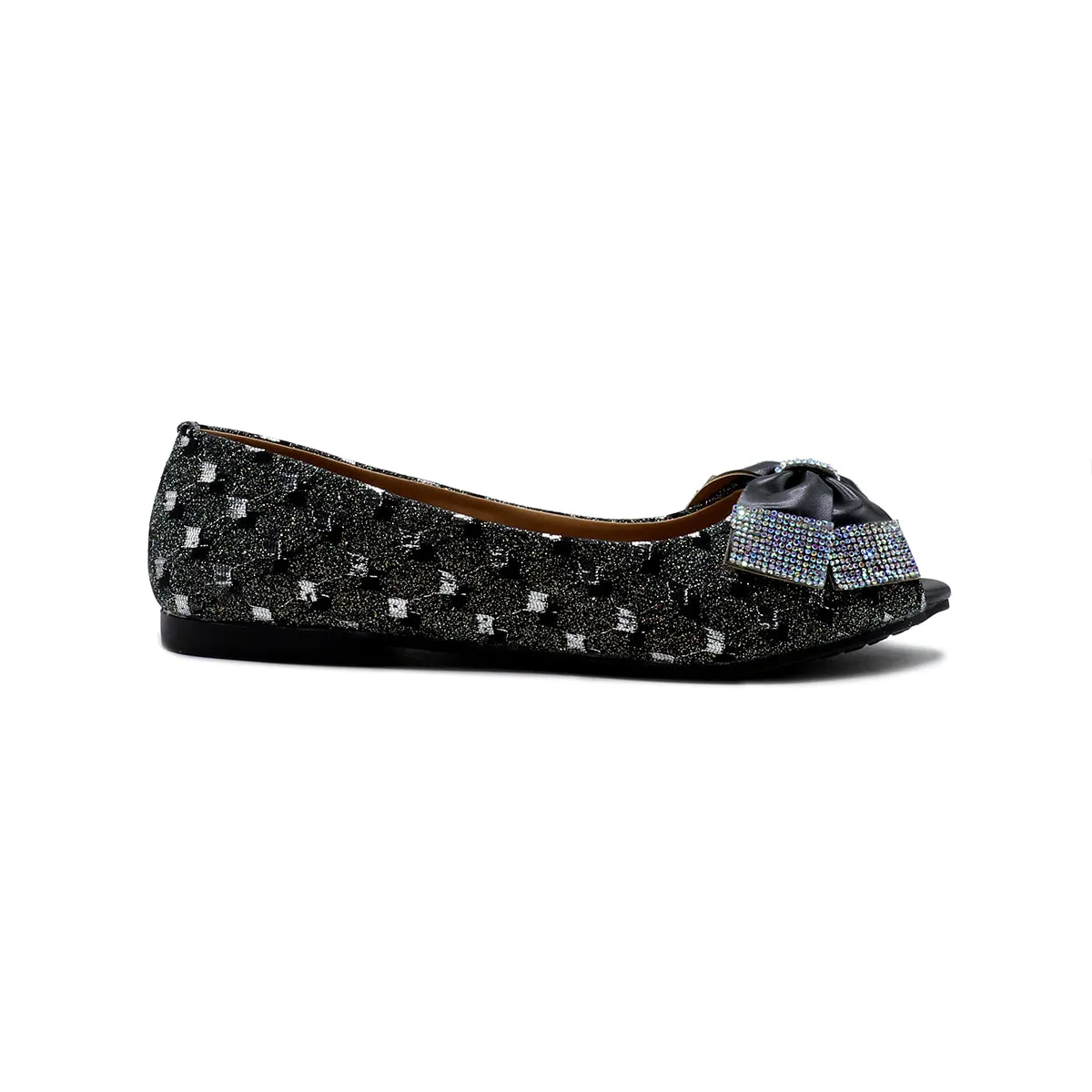 Black Casual Peep Toe L00800003