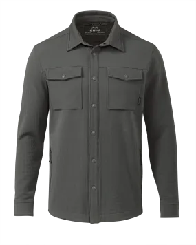 Blockfield Fleece Shirt Jacket | Gunmetal