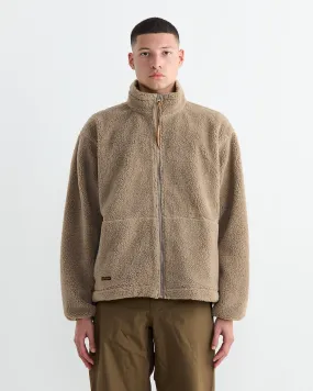 Boa Fleece Jacket in Graige