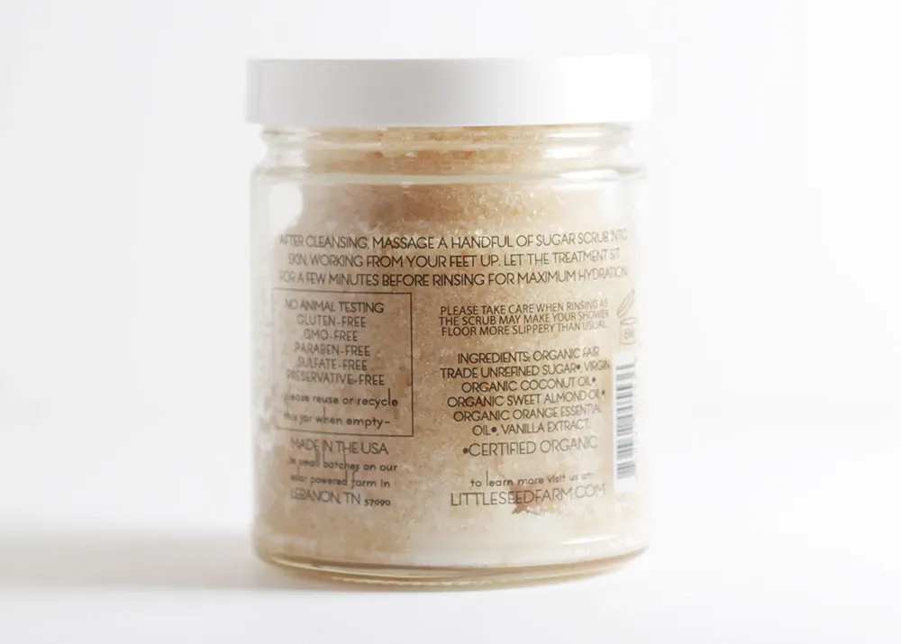 Body Scrub - Citrus and Vanilla