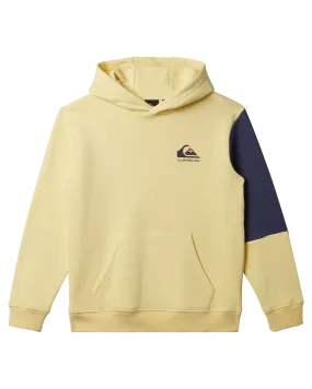 Boys Colour Flow Hoodie in Mellow Yellow