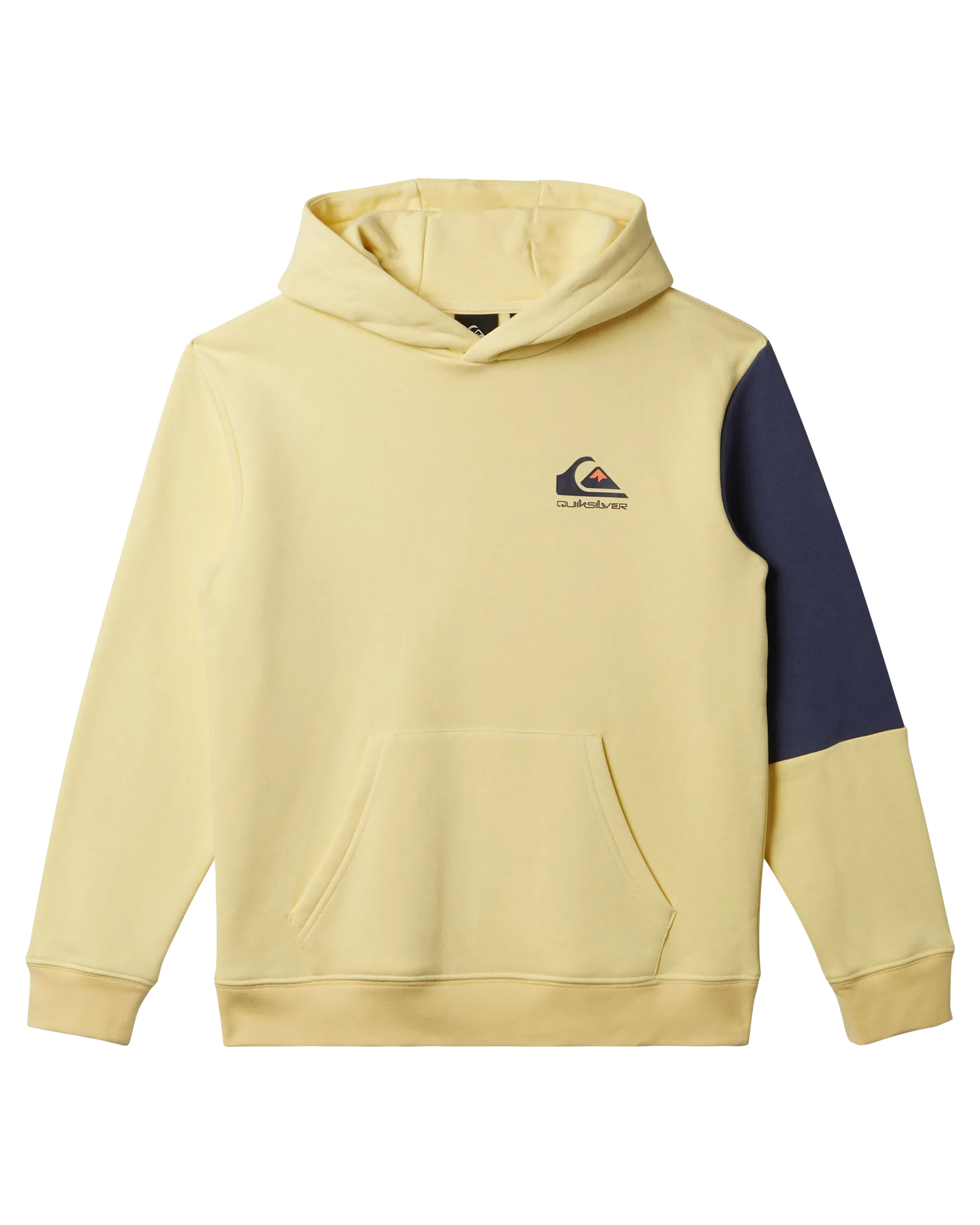 Boys Colour Flow Hoodie in Mellow Yellow