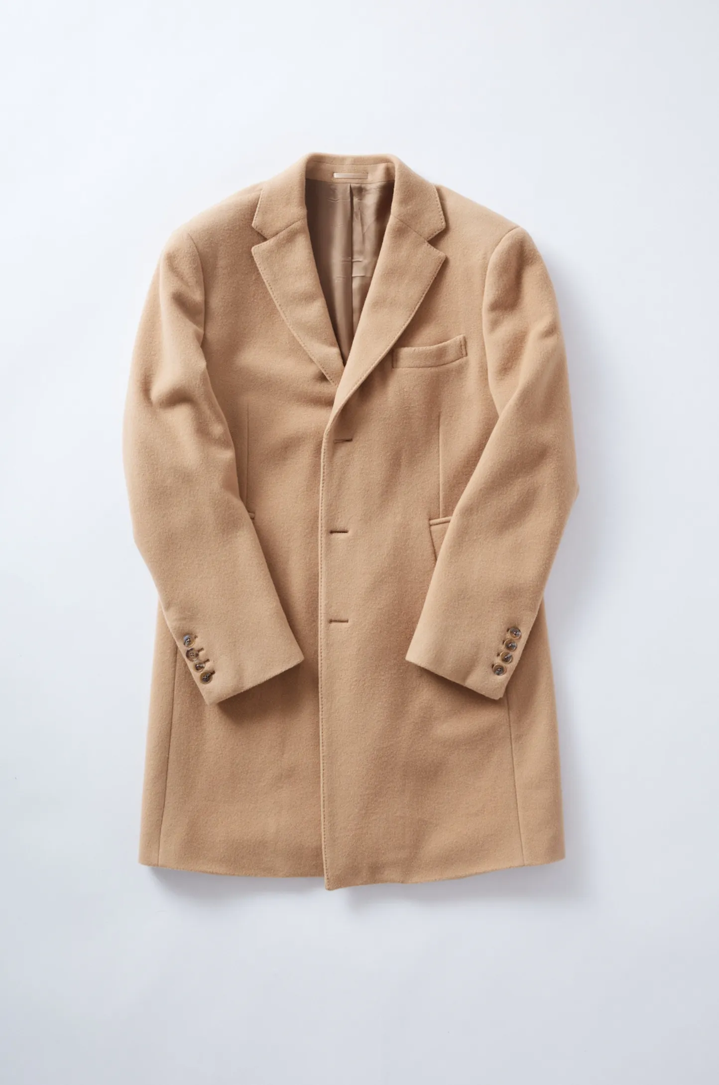 Camel Wool Overcoat