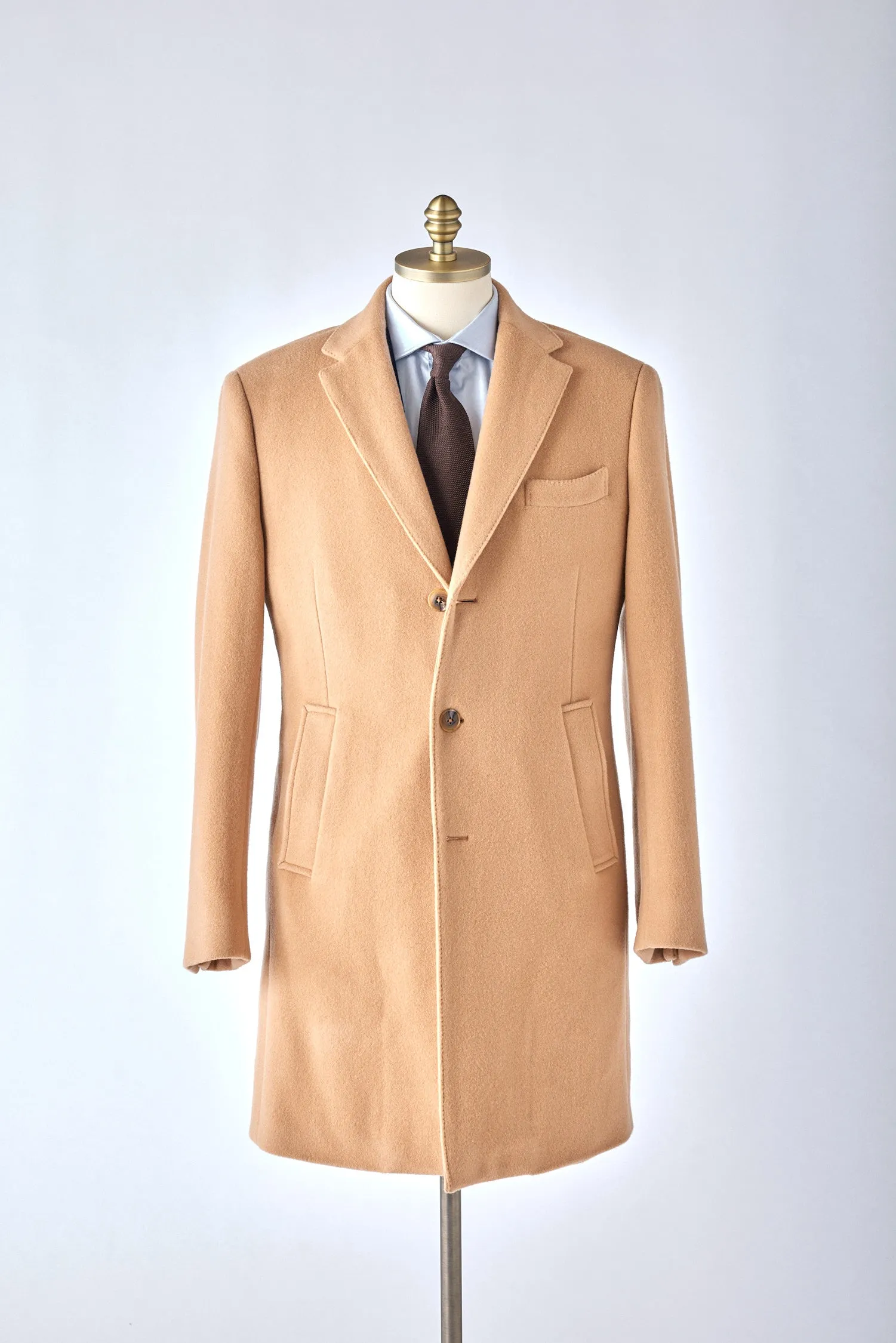 Camel Wool Overcoat