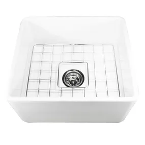 Cape 20" Single Bowl Fireclay Farmhouse Kitchen Sink