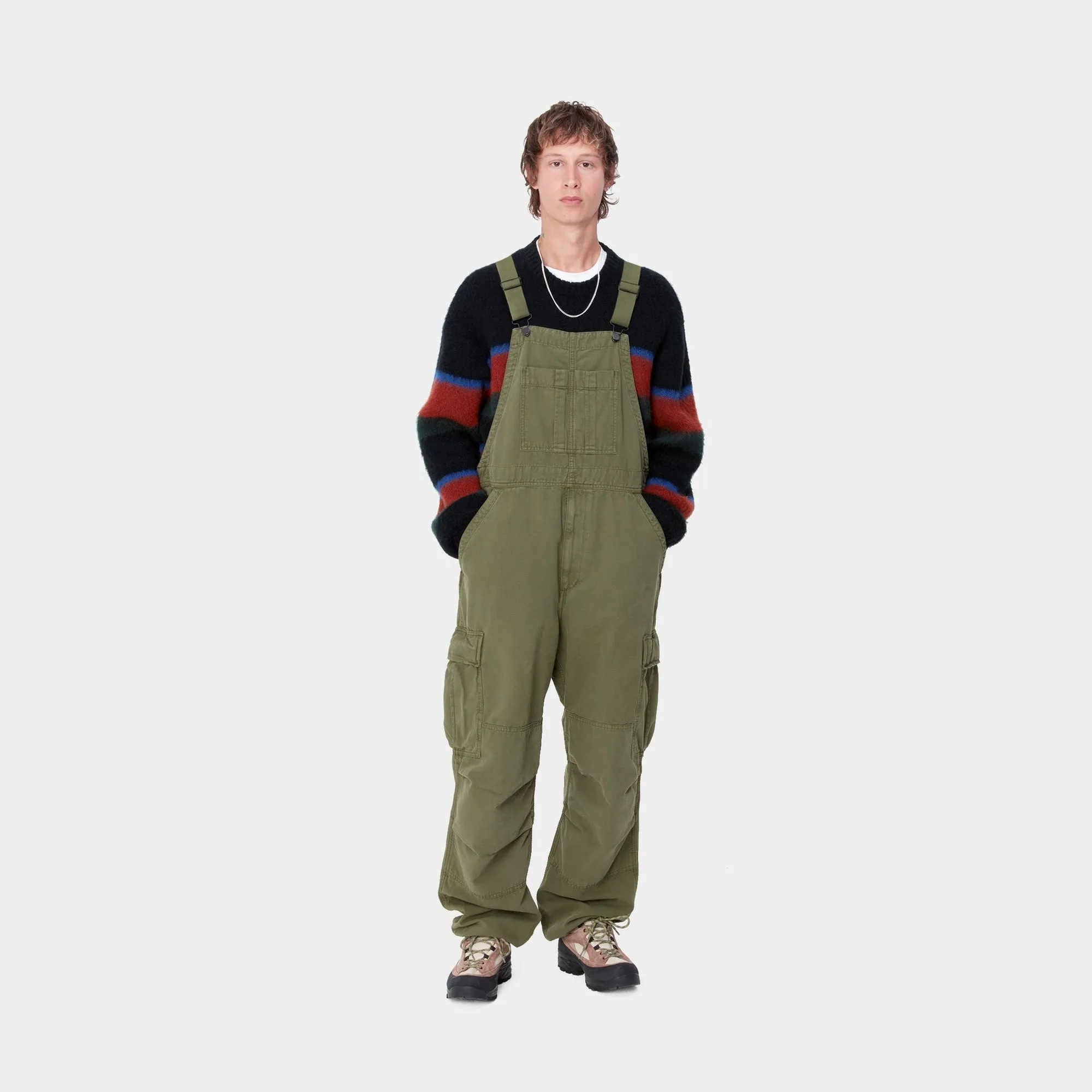 Cargo Bib Overall | Tarragon (stone dyed)