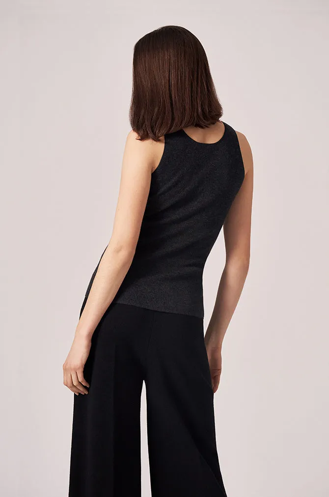 CASHMERE / SILK RIB TANK