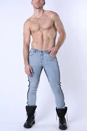 CELLBLOCK 13 SADDLEBACK DENIM PANT LIGHT BLUE