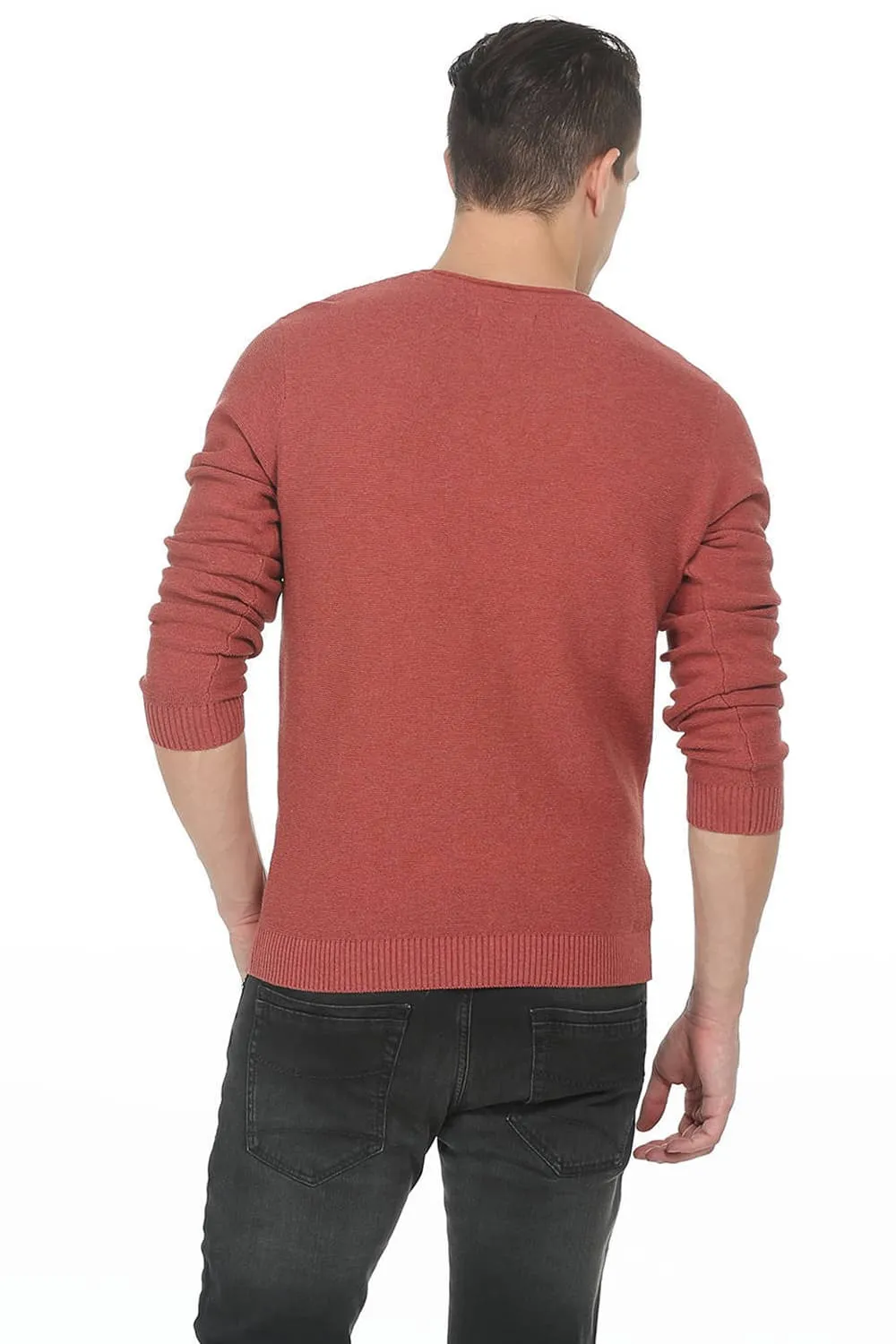 Comfort Fit Mens Roll Neck Sweater