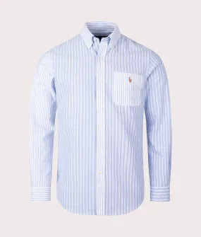 Custom Fit Striped Oxford Fun Shirt