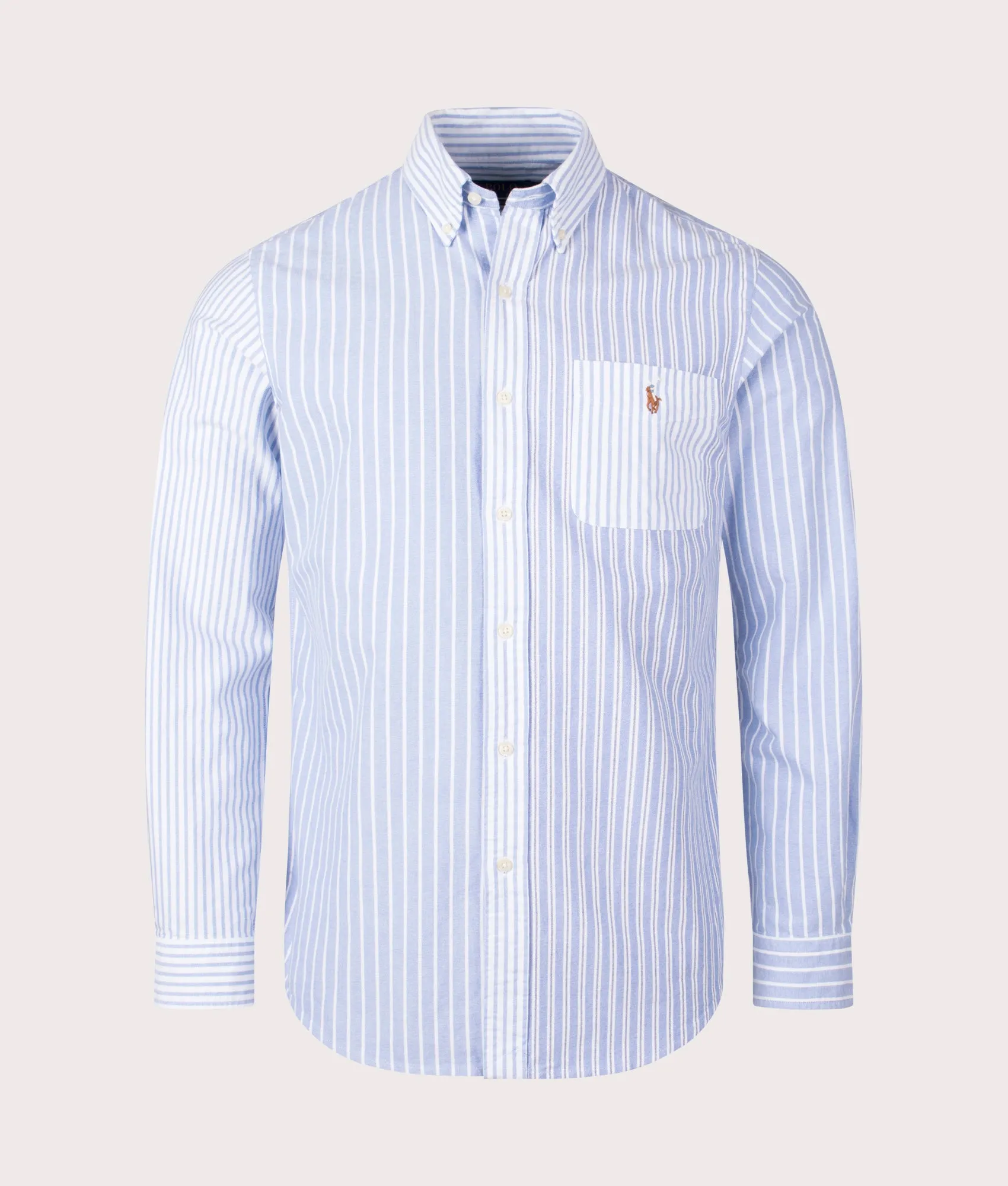 Custom Fit Striped Oxford Fun Shirt