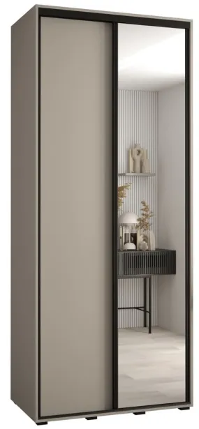 Dakota III Sliding Door Wardrobe 120cm