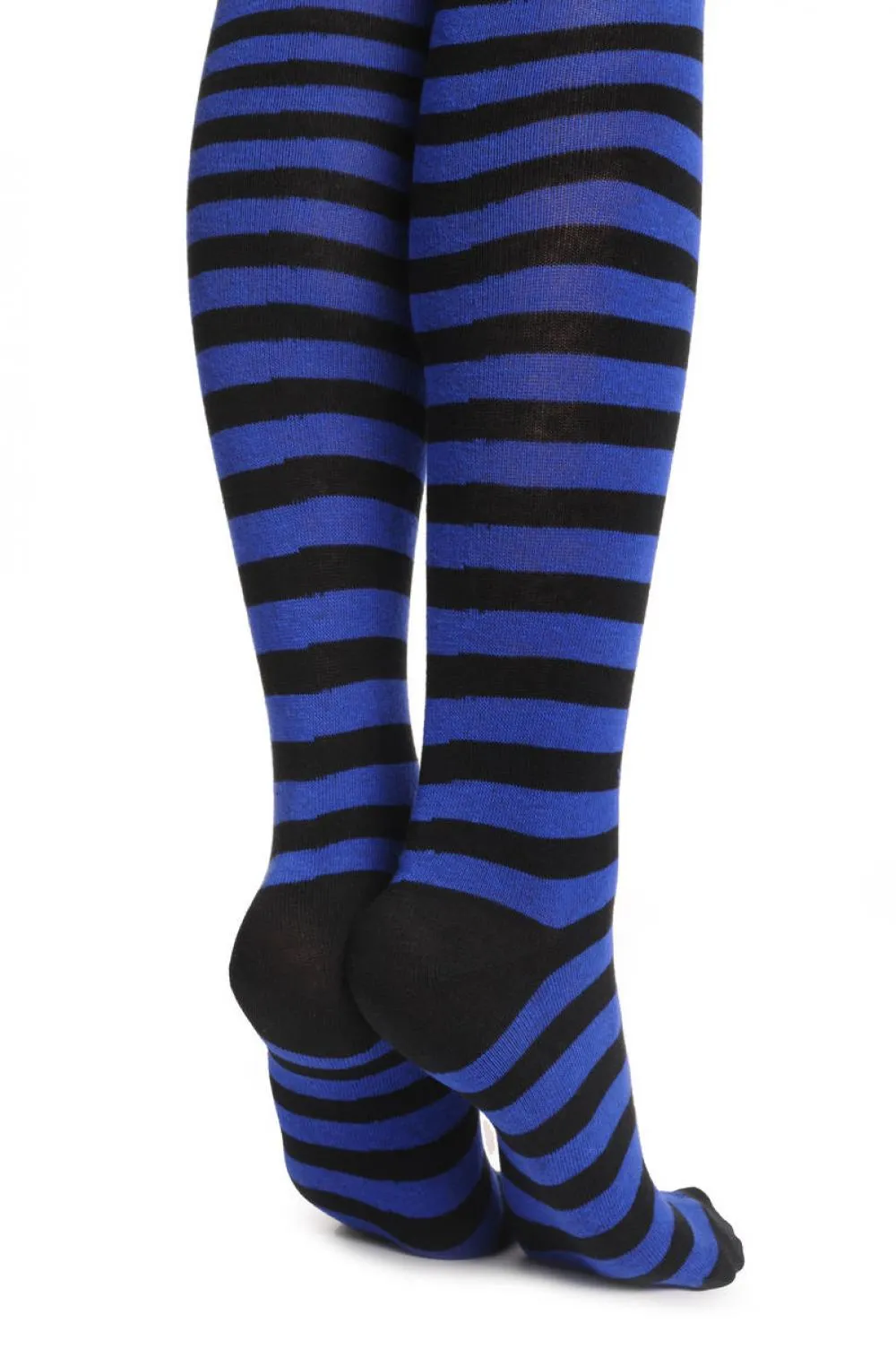 Dark Blue & Black Stripes