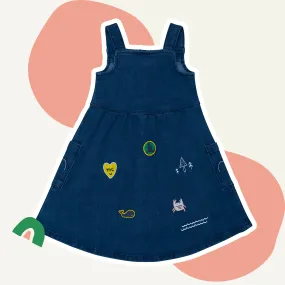 Denim Overall Dress