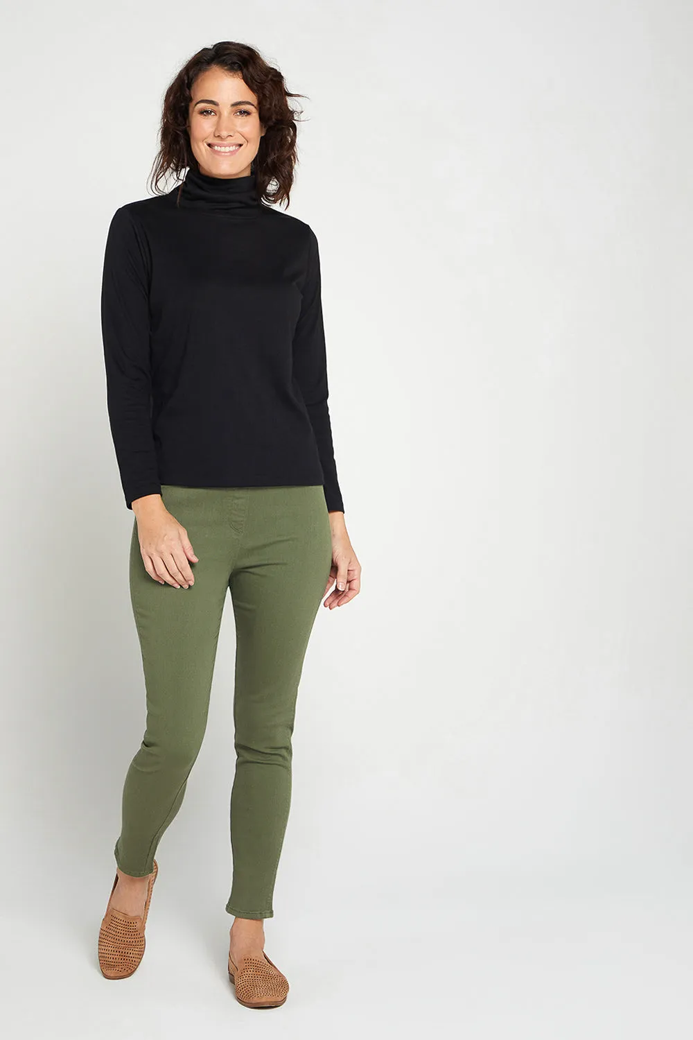 Denver Jeggings - Khaki