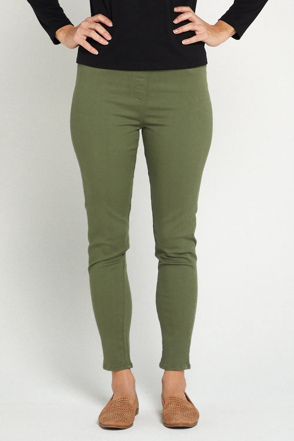 Denver Jeggings - Khaki