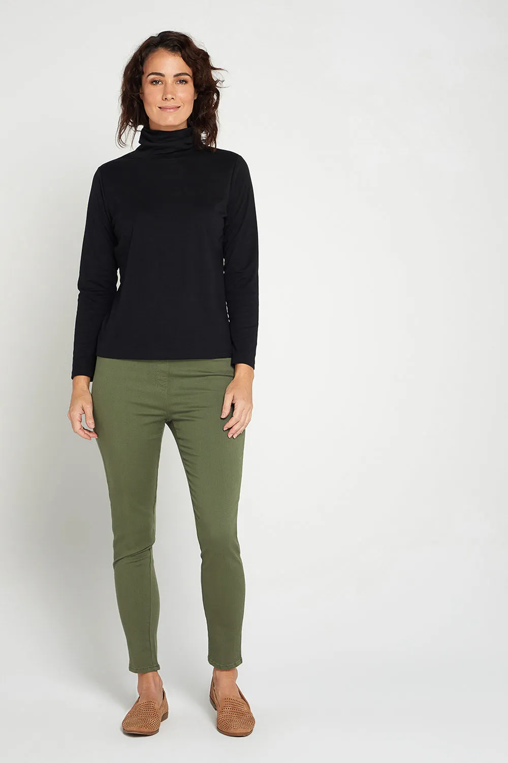 Denver Jeggings - Khaki