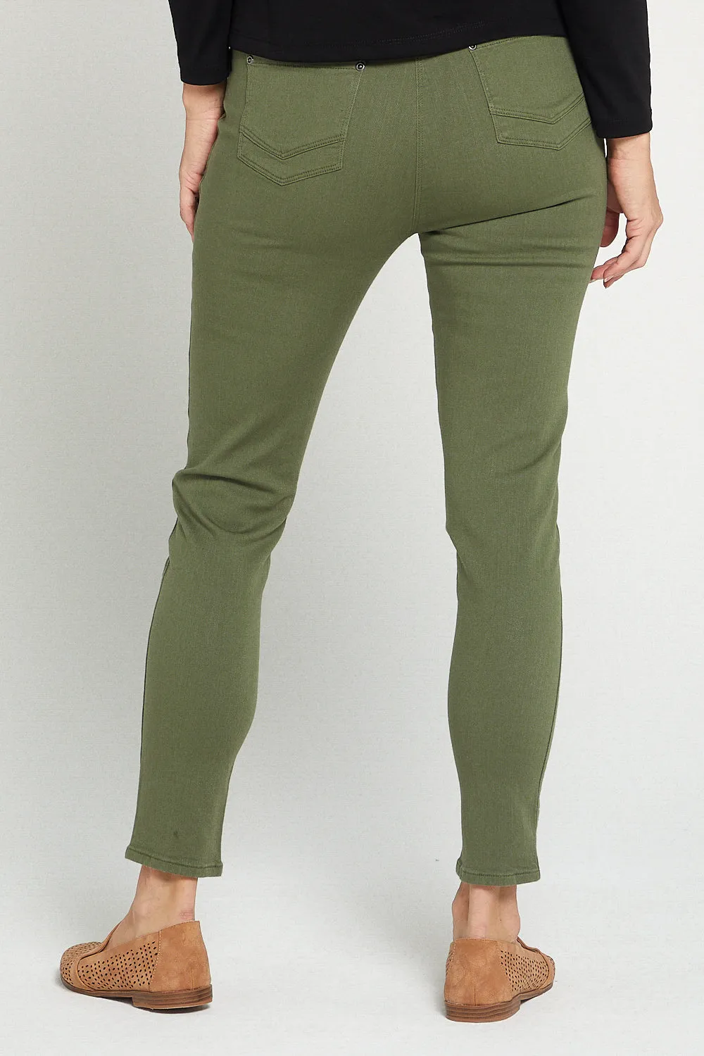 Denver Jeggings - Khaki