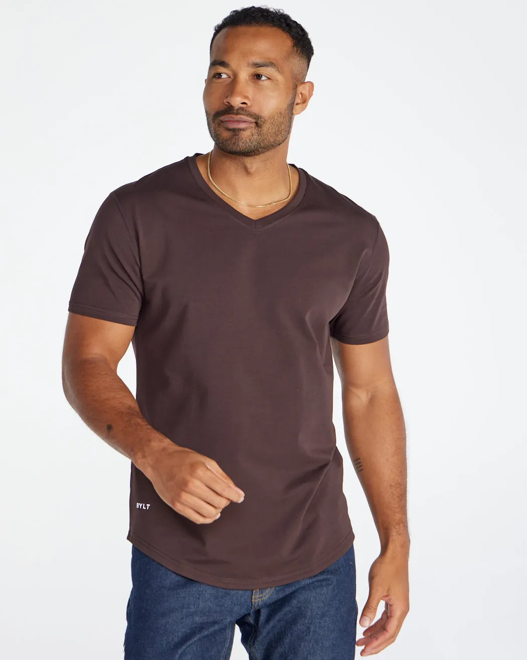 Drop-Cut V-Neck: LUX <!-- Size M -->