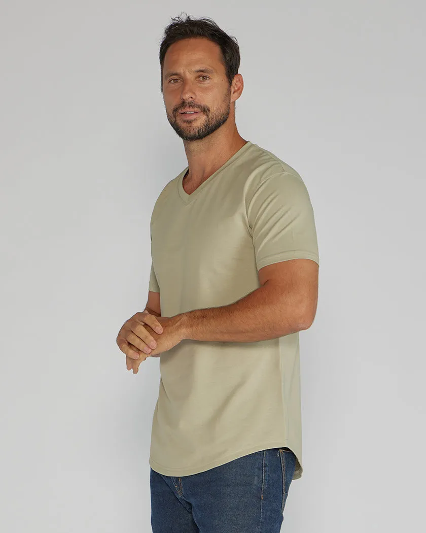 Drop-Cut V-Neck: LUX <!-- Size M -->