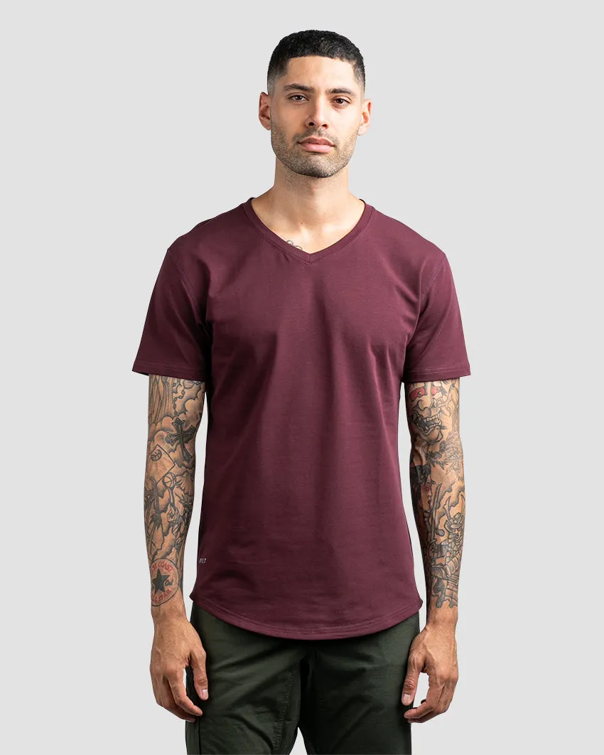 Drop-Cut V-Neck: LUX <!-- Size M -->