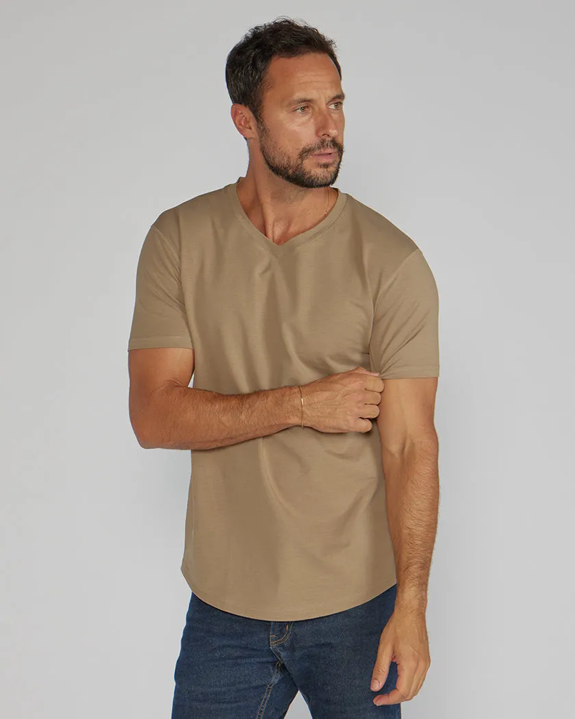 Drop-Cut V-Neck: LUX <!-- Size M -->