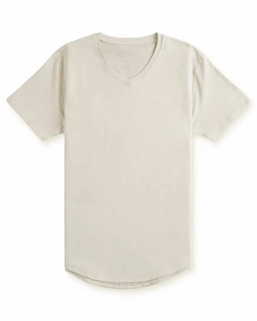 Drop-Cut V-Neck: LUX <!-- Size M -->