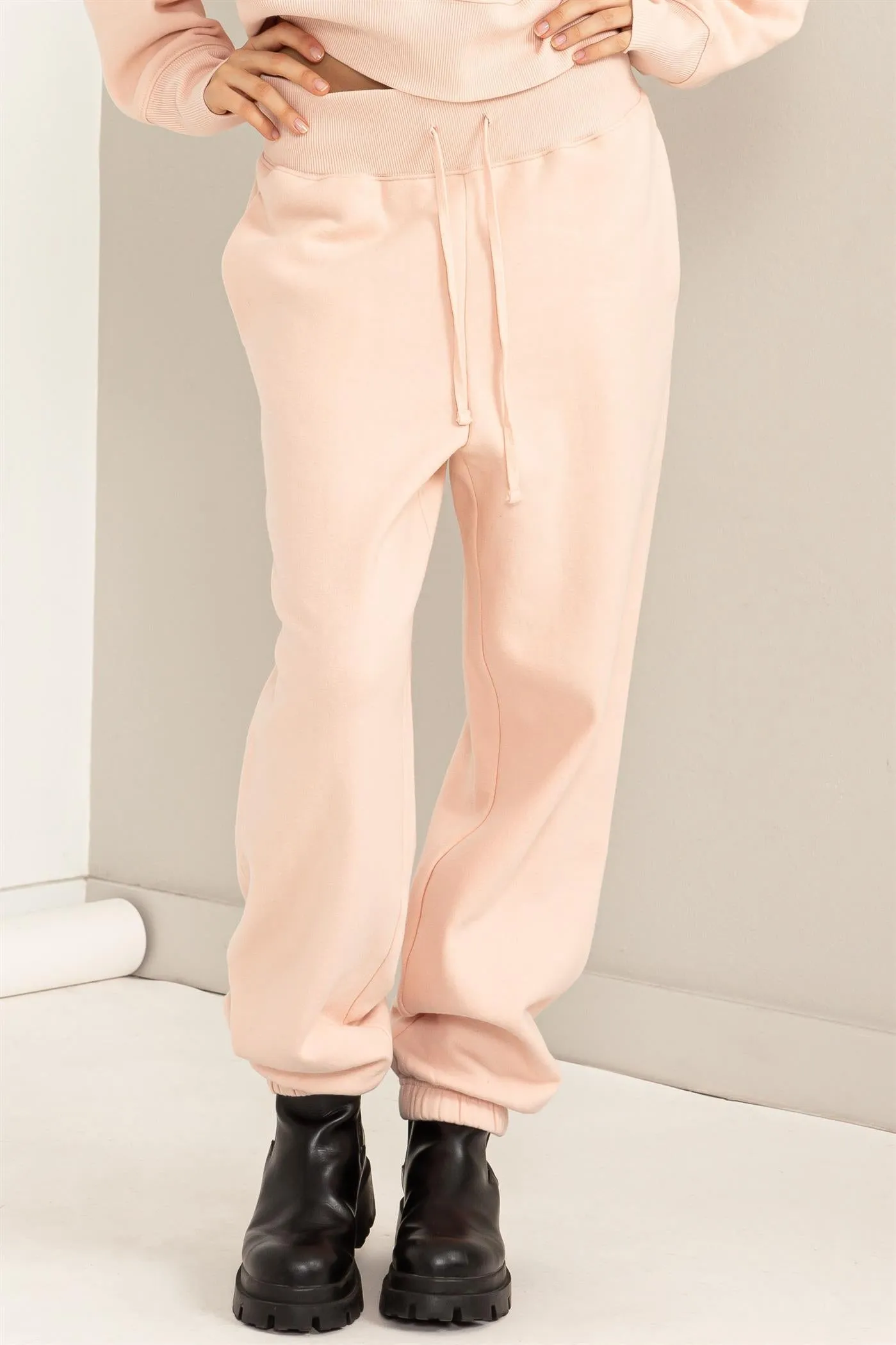 DZ24A315-High-waist Jogger Pants