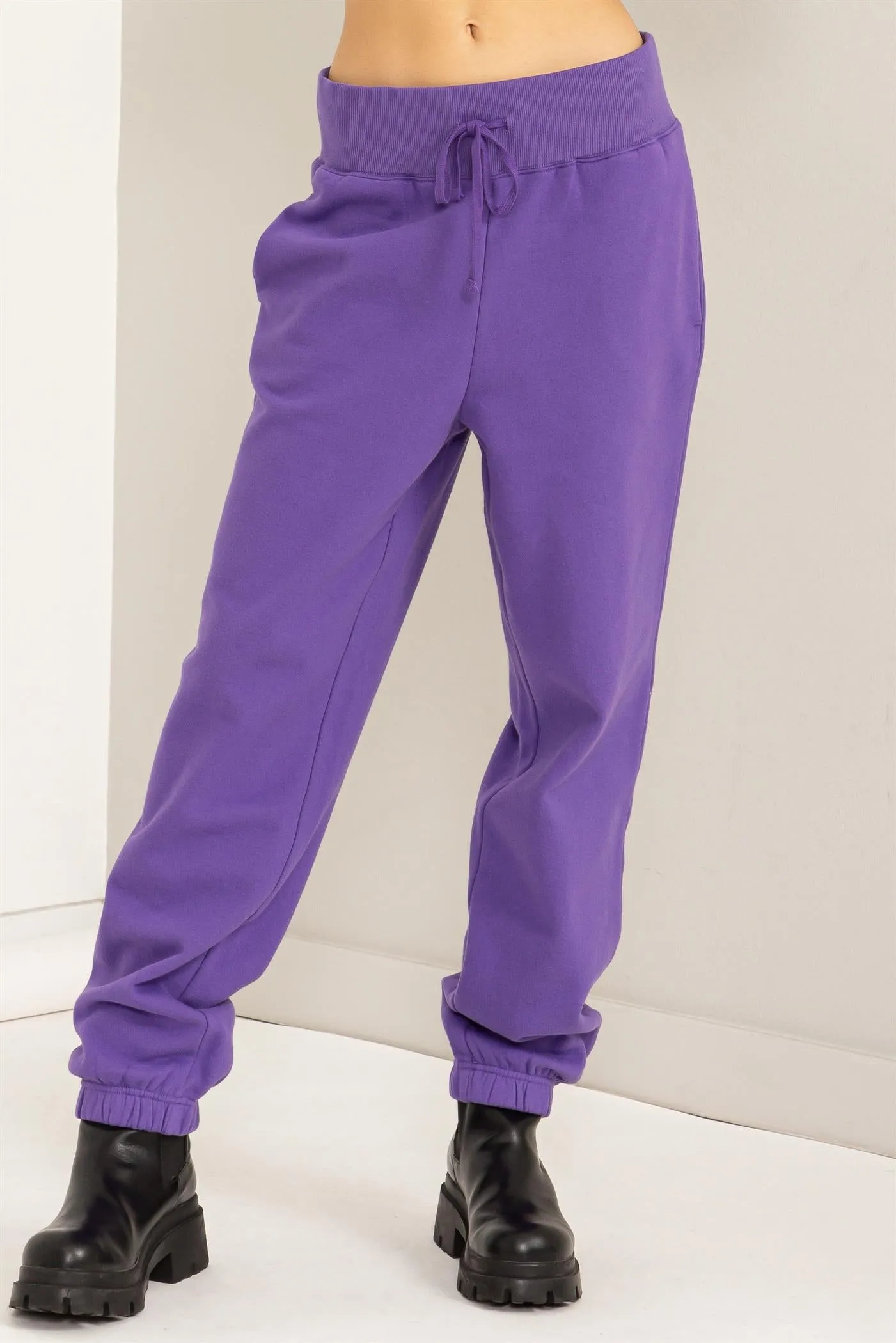 DZ24A315-High-waist Jogger Pants