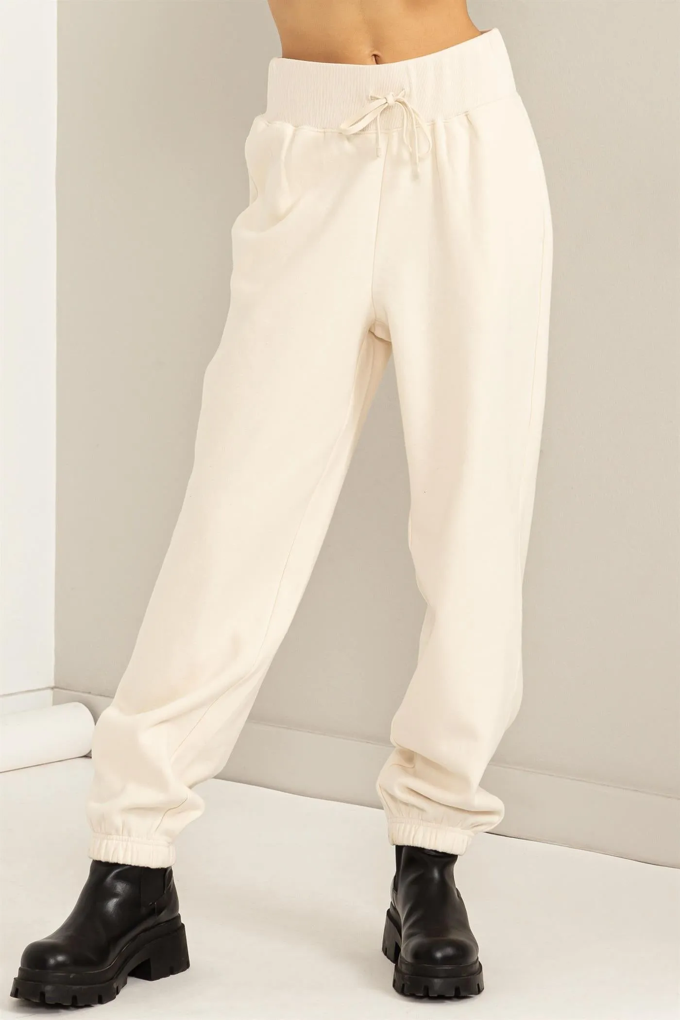 DZ24A315-High-waist Jogger Pants