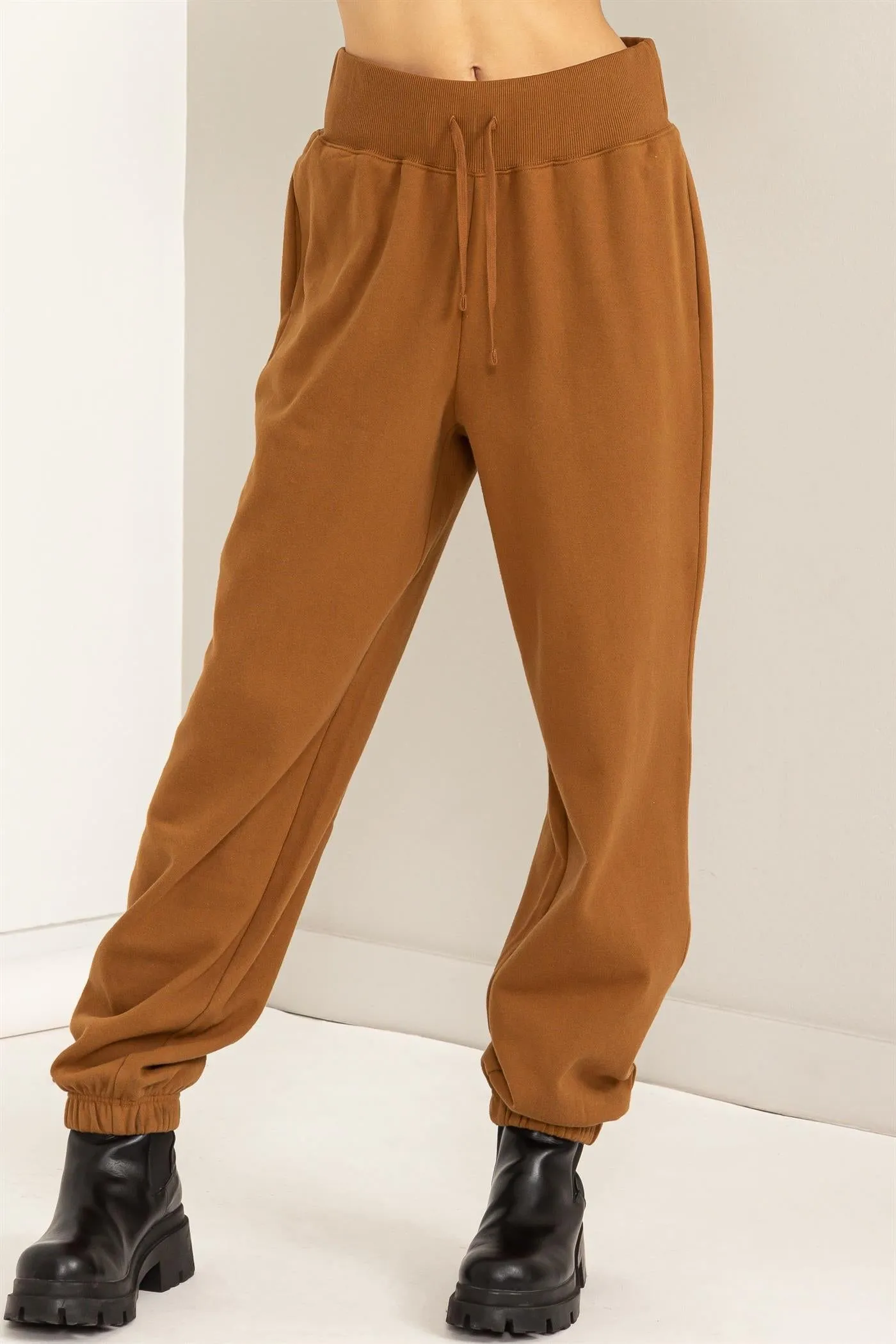 DZ24A315-High-waist Jogger Pants