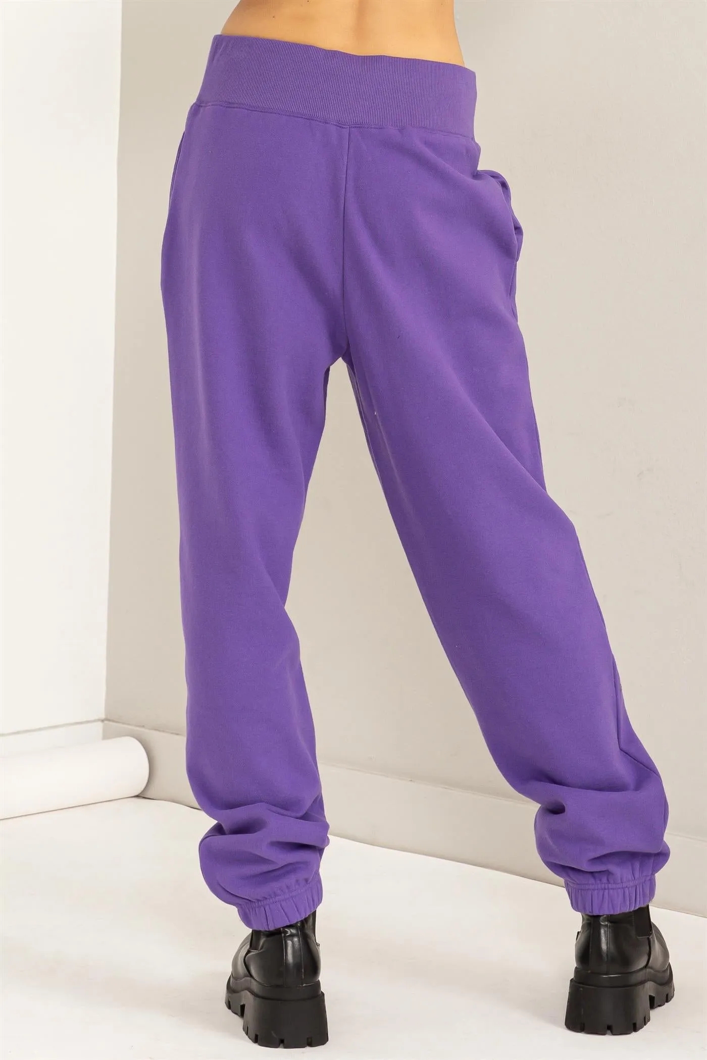 DZ24A315-High-waist Jogger Pants