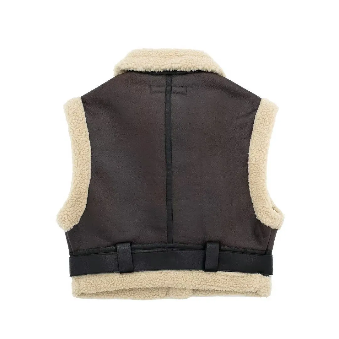 Fashionkova Dailynn Sleeveless Vest Jacket