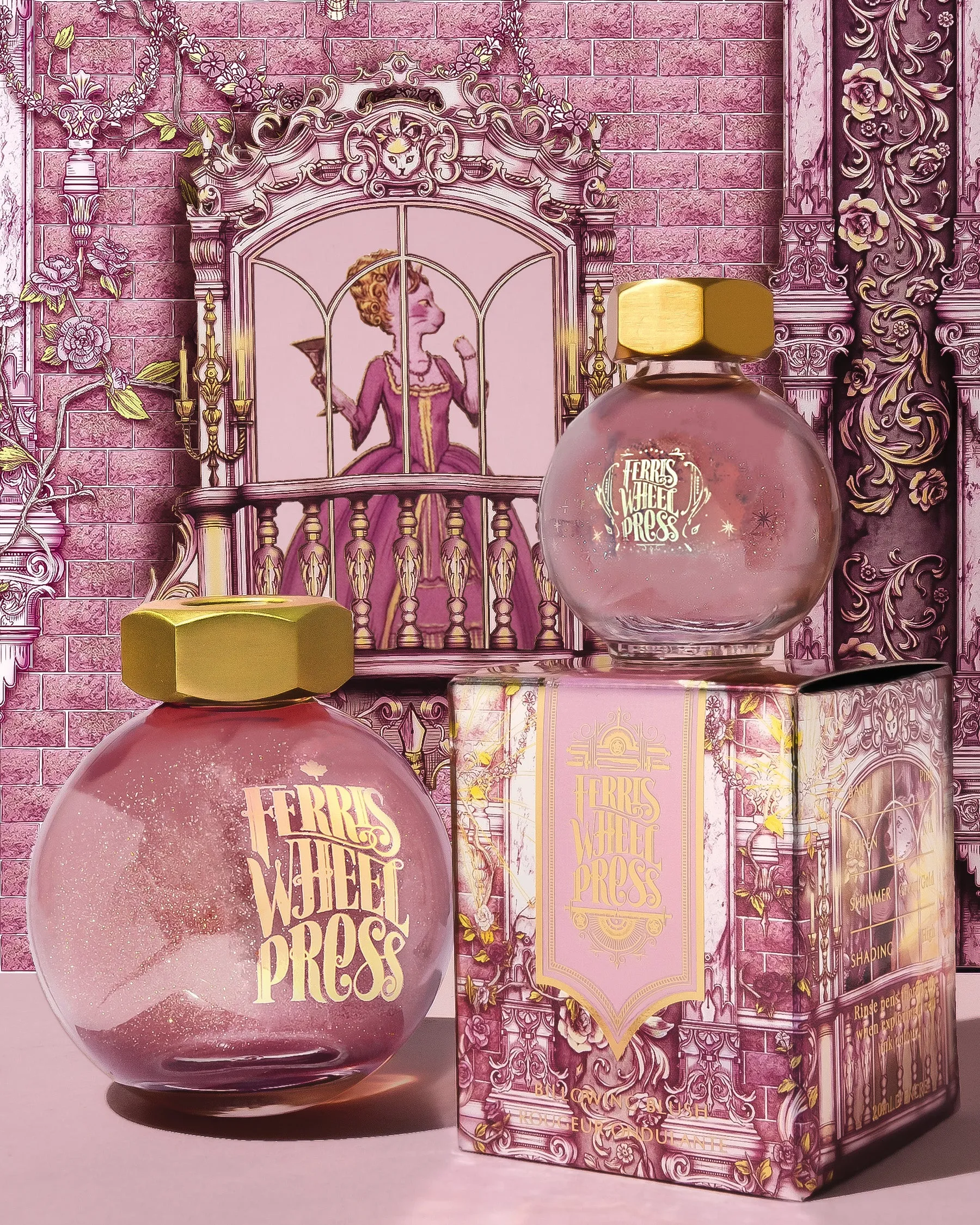 FerriTales™ Ferris Wheel Press | Beauty and the Beast | Billowing Blush 20ml