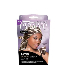 Firstline Evolve Exotics Satin Safari Wrap Scarf #601 [Assorted]