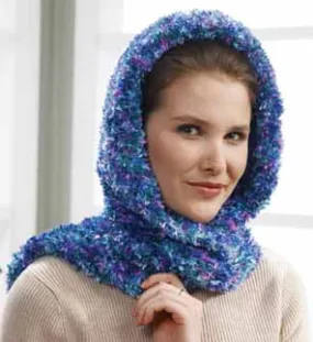 Free Hooded Scarf Wrap Knit Pattern