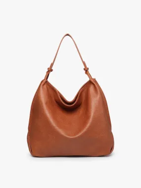 Gina Rustic Tote - Brown