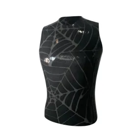 Glow Spider Web Print Muscle Tee READY TO SHIP